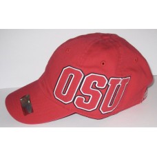 NWT VICTORIA&apos;S SECRET PINK OHIO STATE BUCKEYES RED BASEBALL HAT CAP ONE SIZE 667545827518 eb-46212554